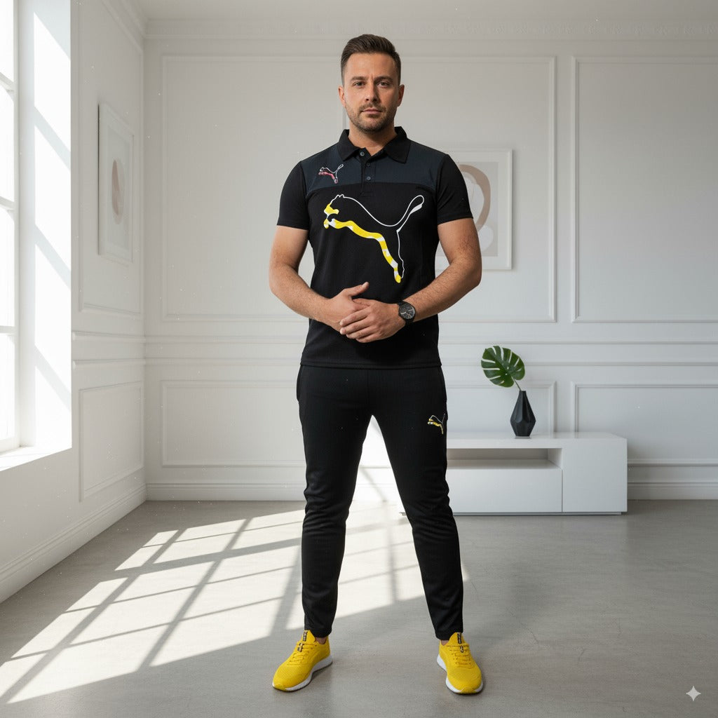 Tracksuit Pum@ Texture | Black