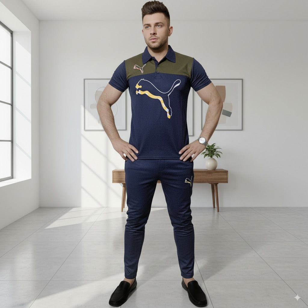 Tracksuit Pum@ Texture | Blue