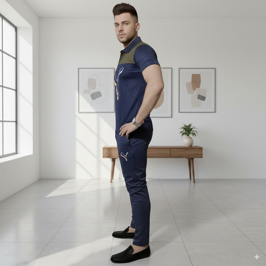 Tracksuit Pum@ Texture | Blue