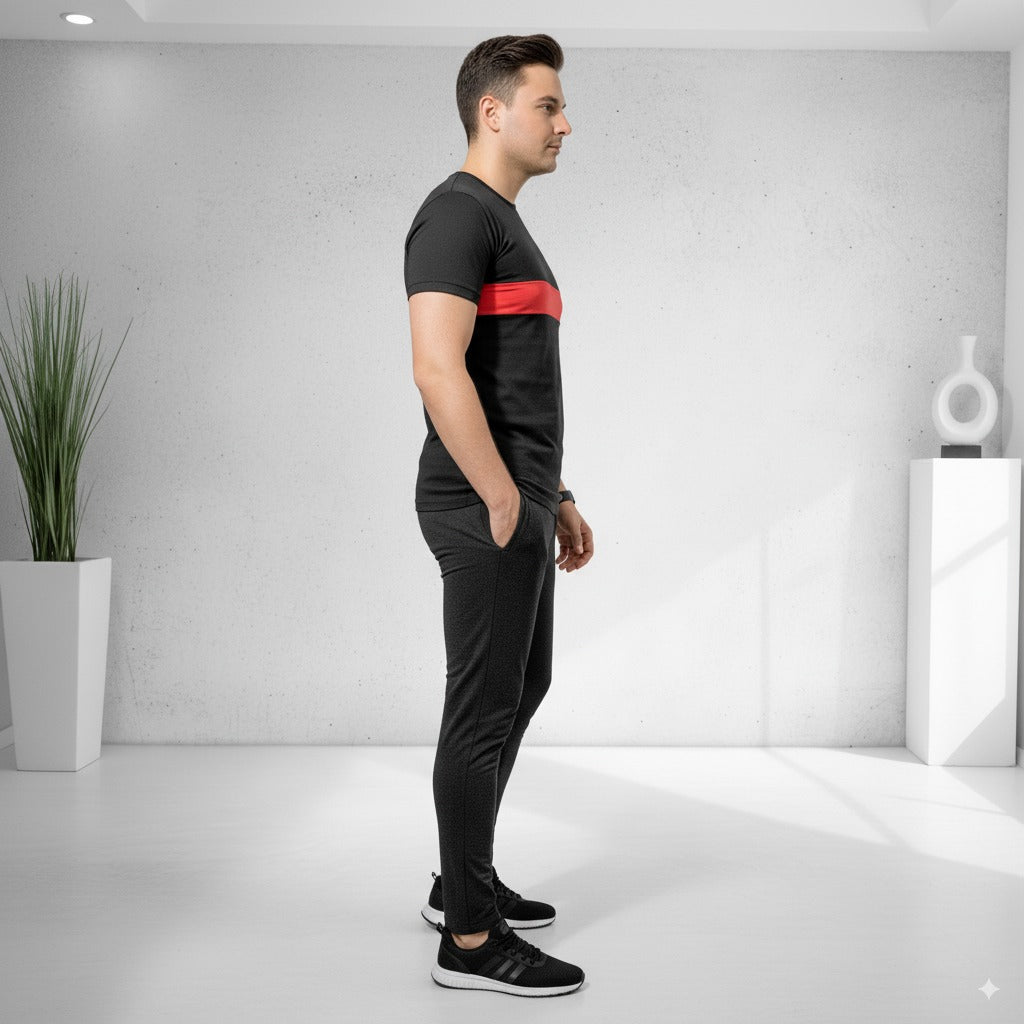 Tracksuit Polo Terry Jersey | Grey