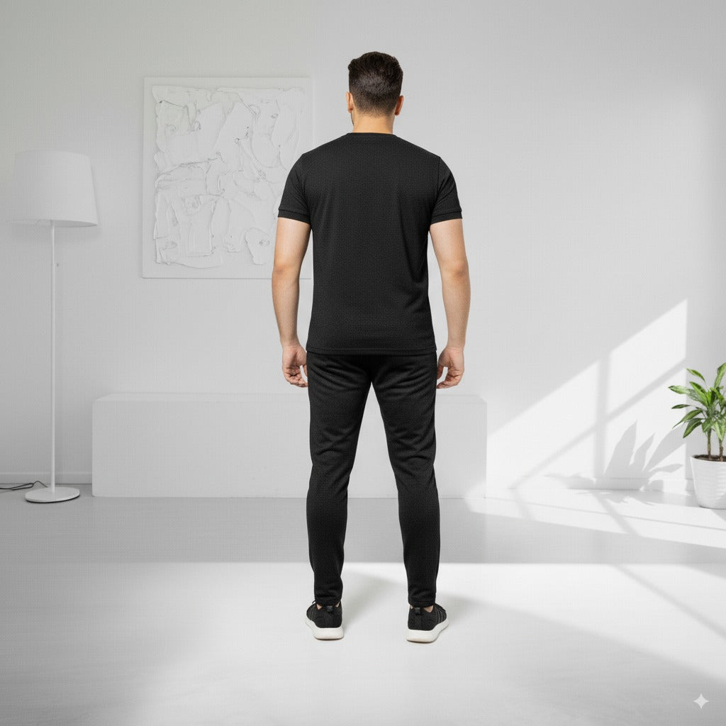 Tracksuit Pum@ Terry Jersey | Black