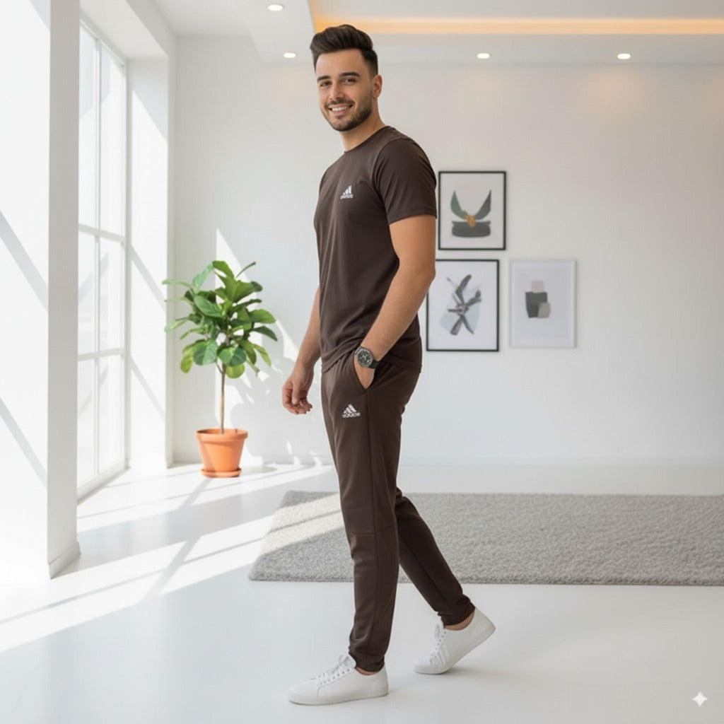 Tracksuit ADI Dry Fit RN | Brown