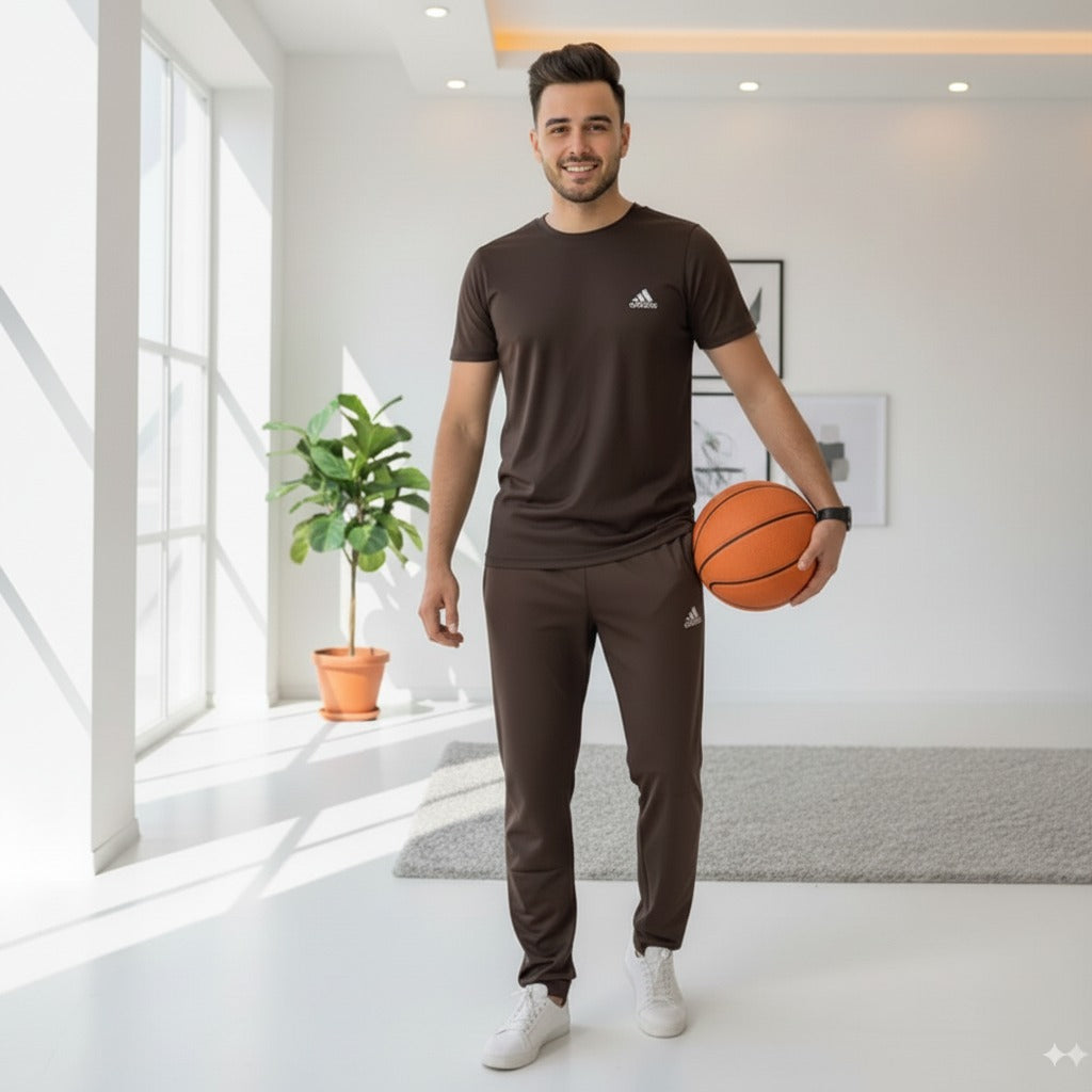 Tracksuit ADI Dry Fit RN | Brown