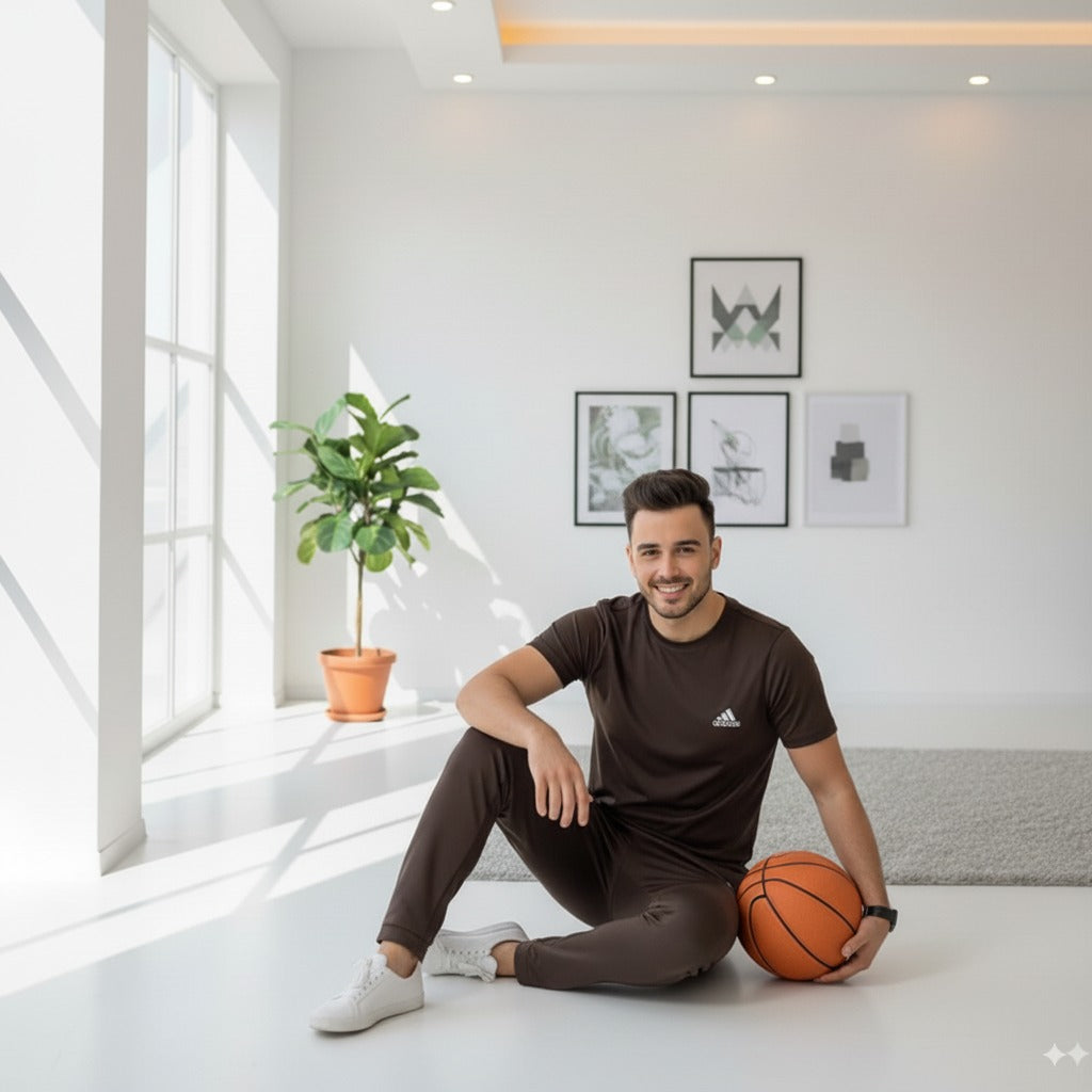 Tracksuit ADI Dry Fit RN | Brown