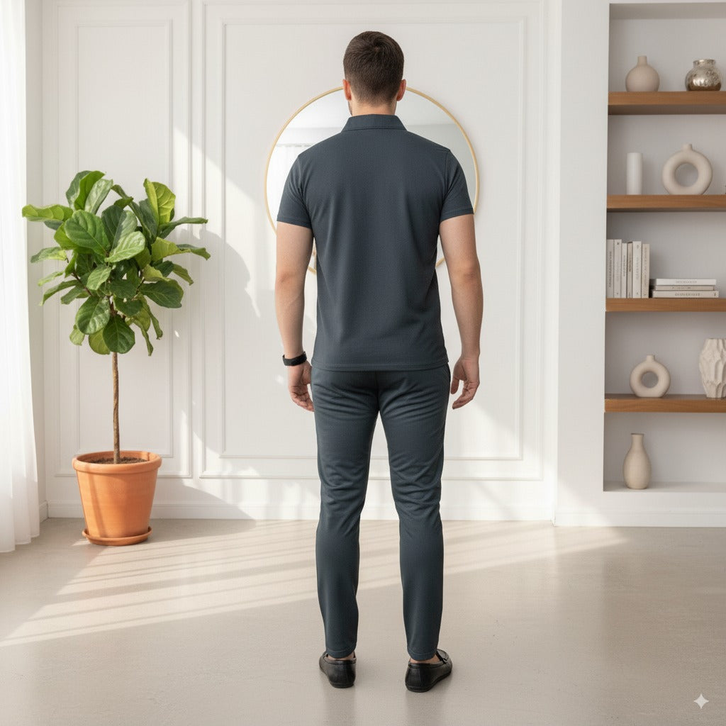 Tracksuit Pum@ Texture | Dark Grey