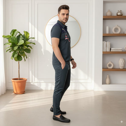 Tracksuit Pum@ Texture | Dark Grey