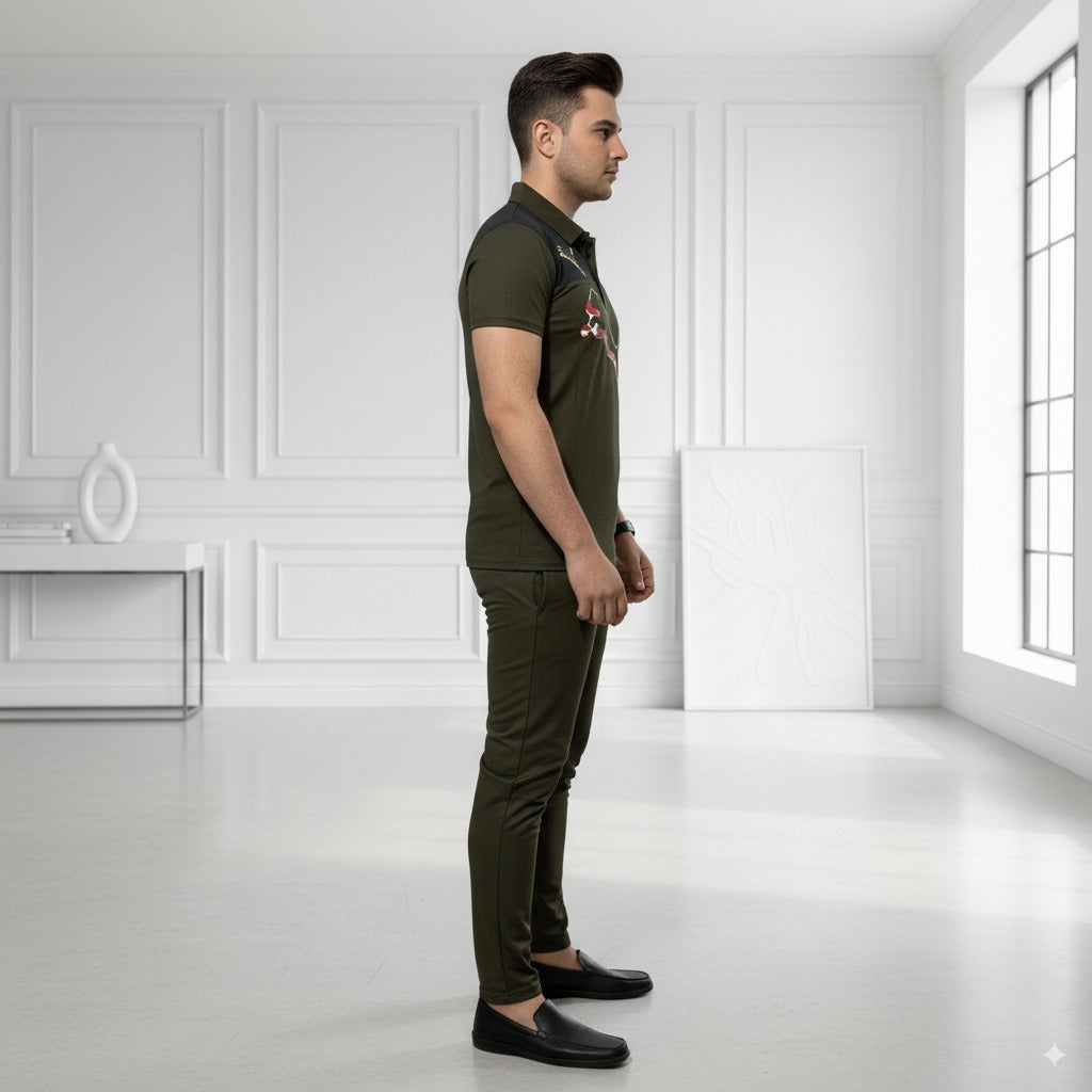 Tracksuit Pum@ Texture | Green