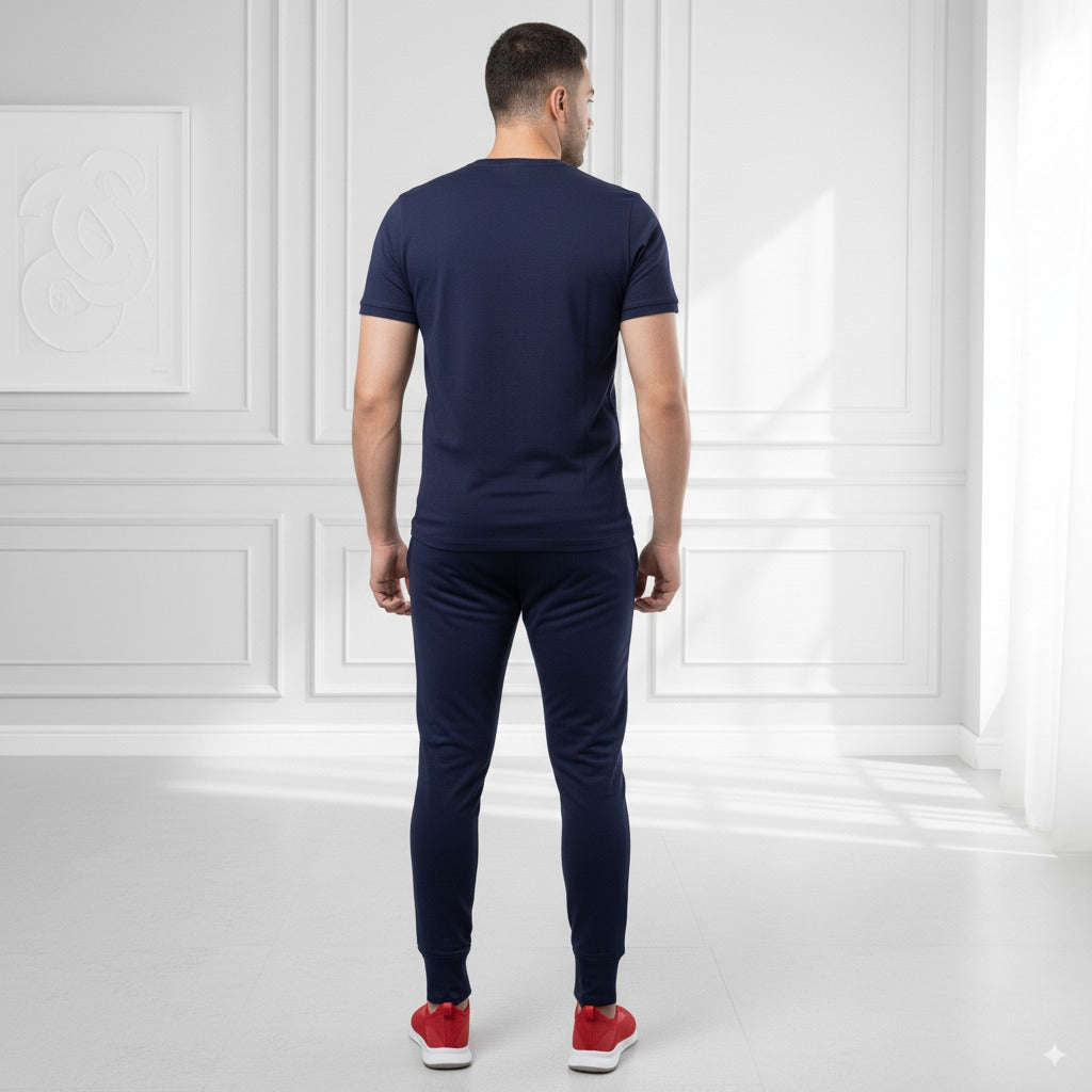 Tracksuit Polo Terry Jersey | Blue