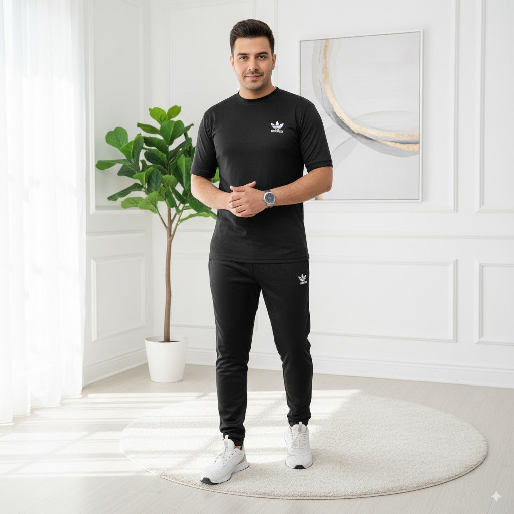 Tracksuit Adi Fish Fabric | Black