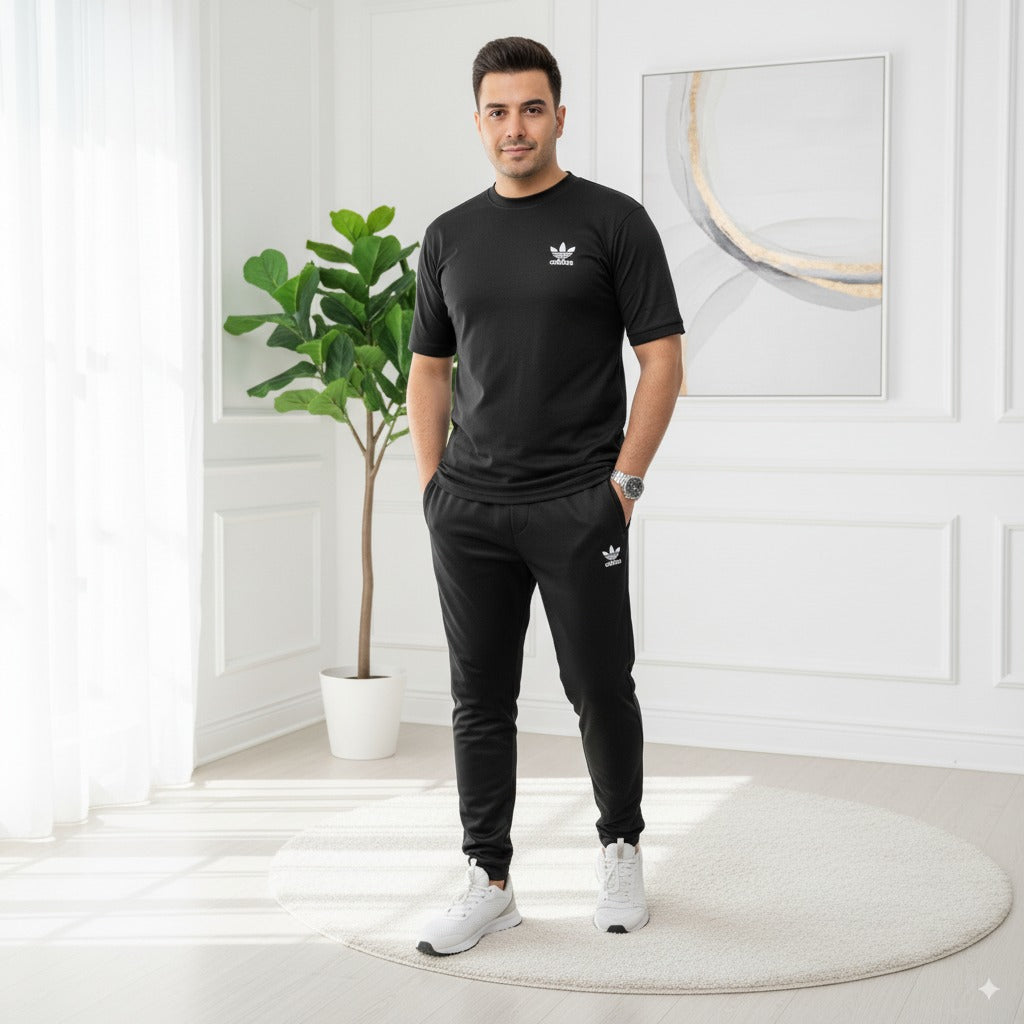 Tracksuit Adi Fish Fabric | Black