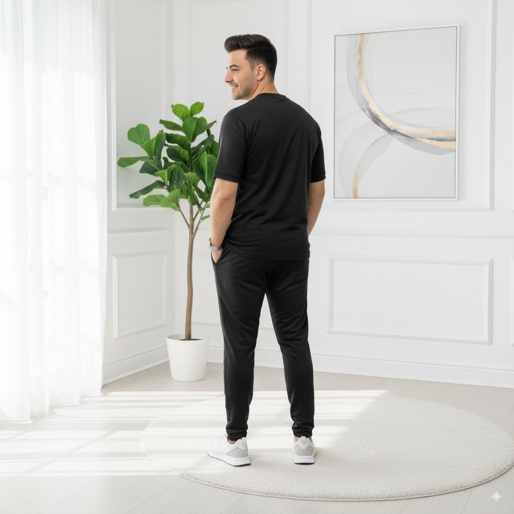 Tracksuit Adi Fish Fabric | Black