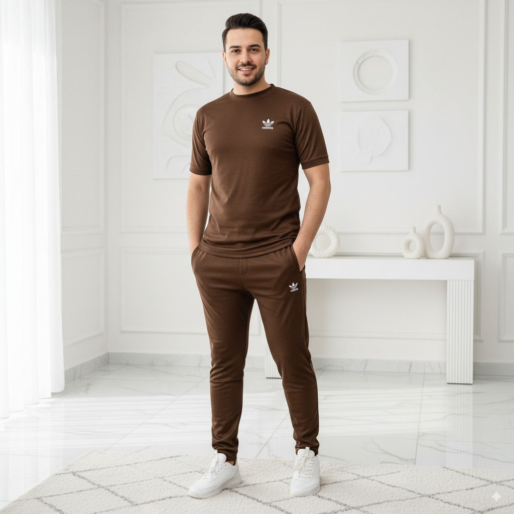 Tracksuit Adi Fish Fabric | Brown