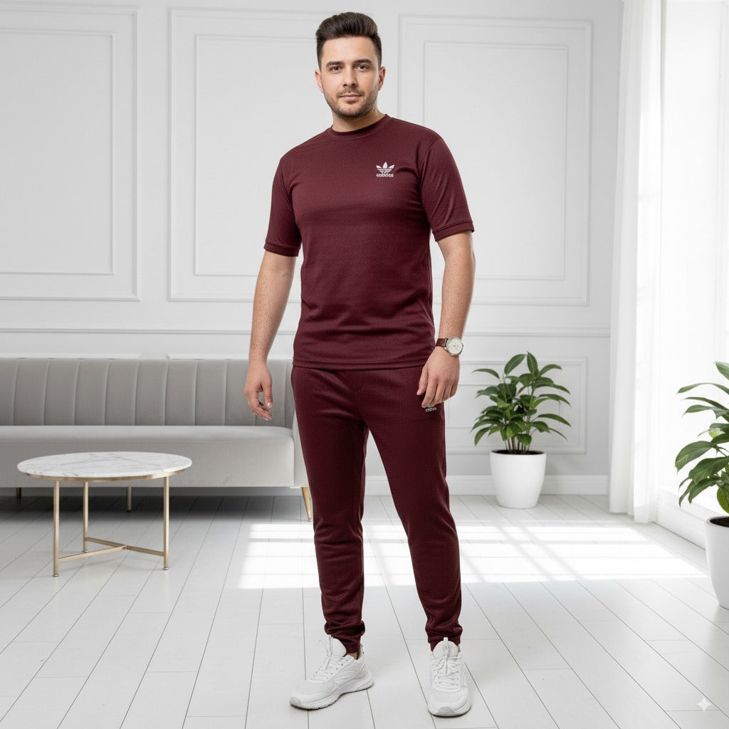 Tracksuit Adi Fish Fabric | Maroon