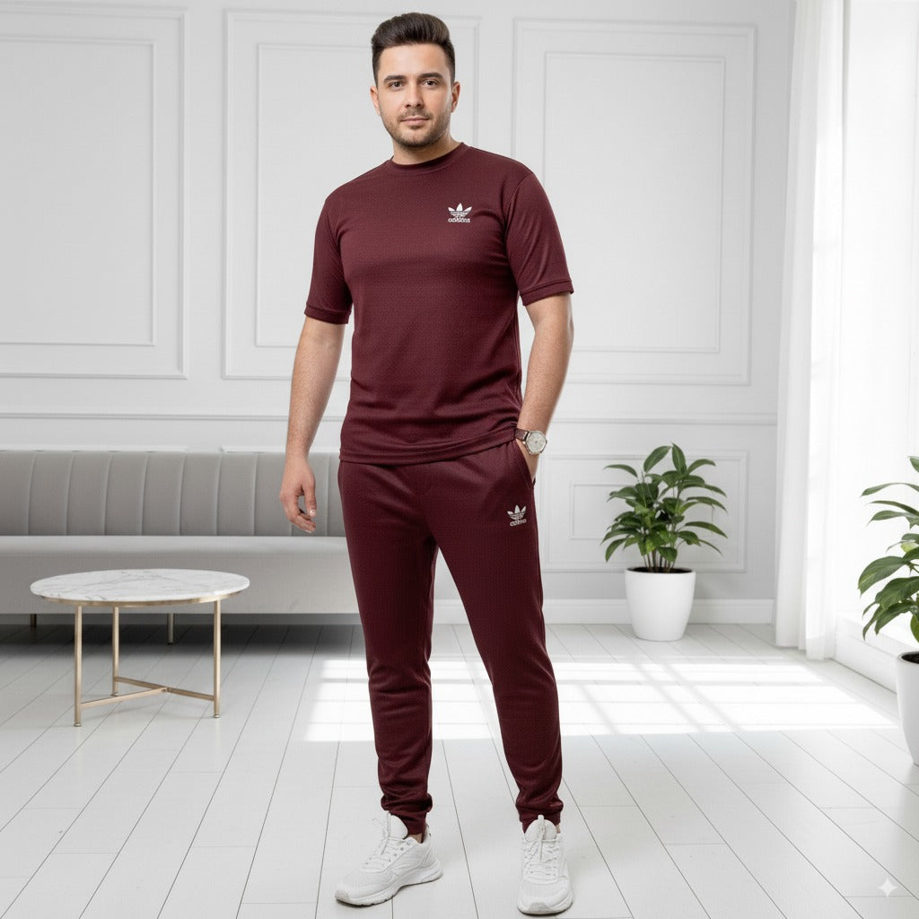 Tracksuit Adi Fish Fabric | Maroon