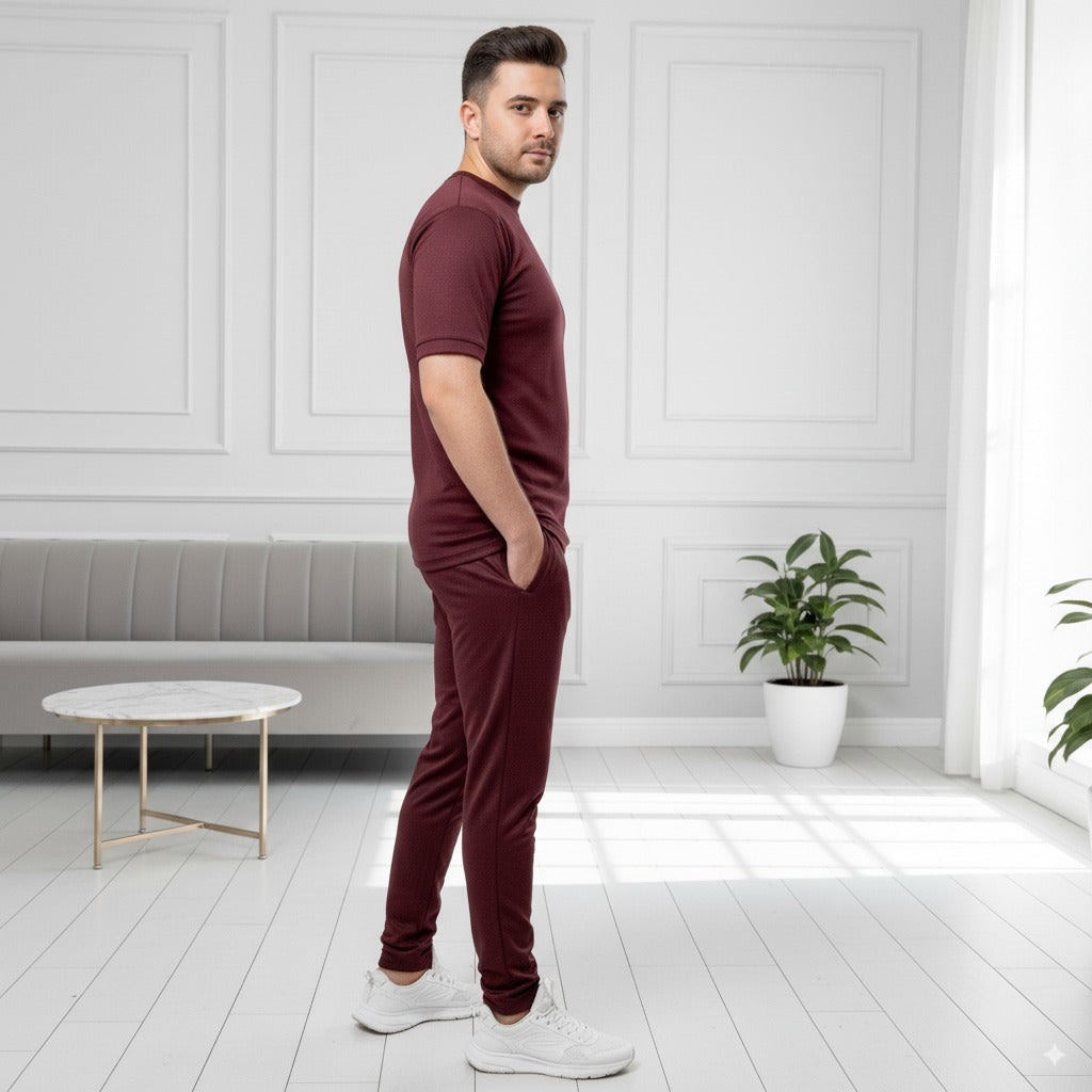 Tracksuit Adi Fish Fabric | Maroon