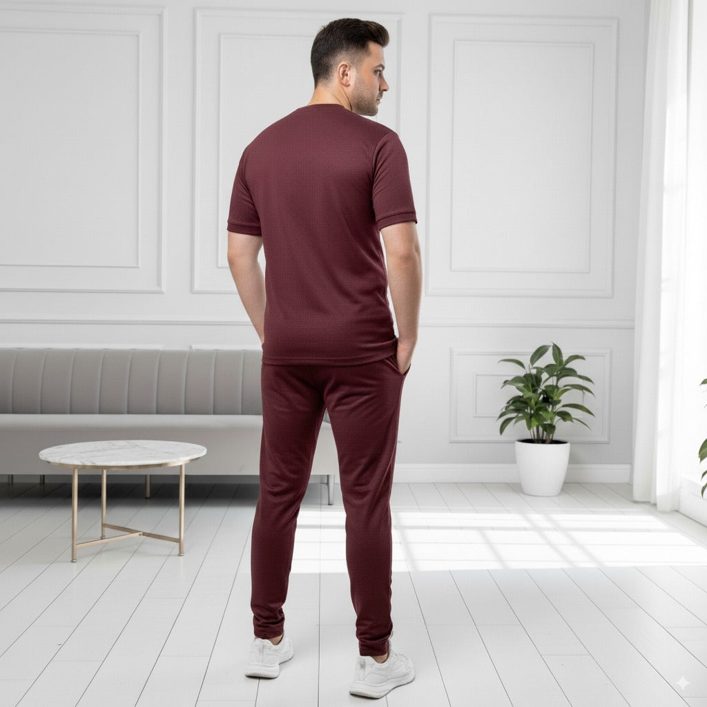 Tracksuit Adi Fish Fabric | Maroon