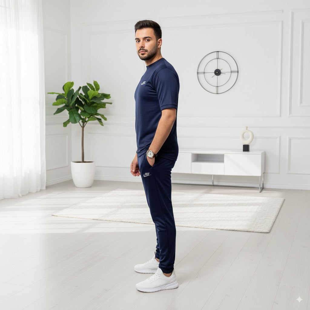 Tracksuit Nik Fish Fabric | Blue