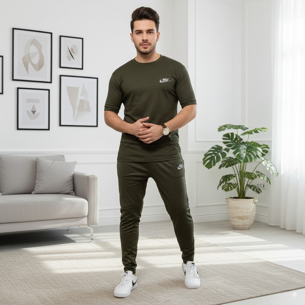 Tracksuit Nik Fish Fabric | Green