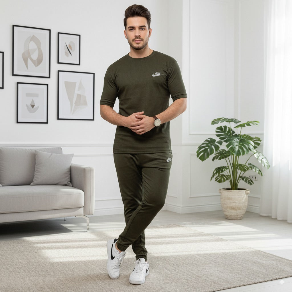 Tracksuit Nik Fish Fabric | Green