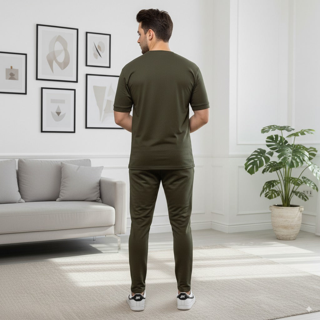 Tracksuit Nik Fish Fabric | Green