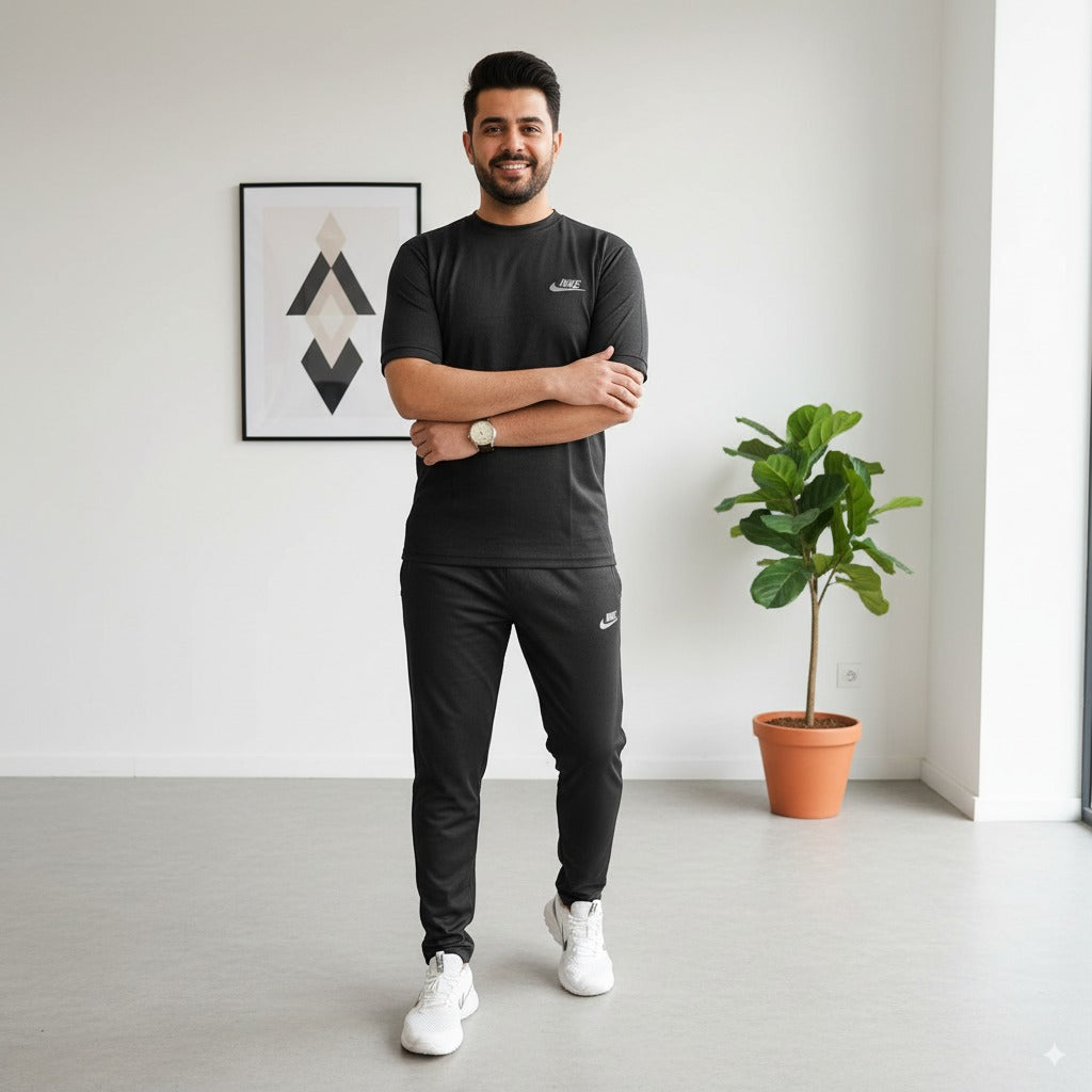 Tracksuit Nik Fish Fabric | Grey