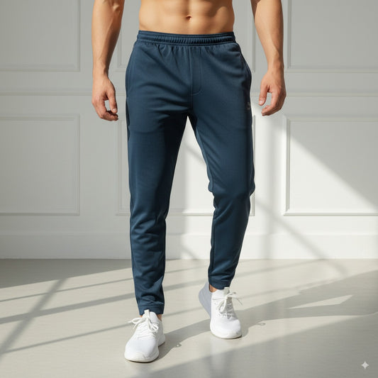 Premium Nik Trouser Swiss Fabric | Blue