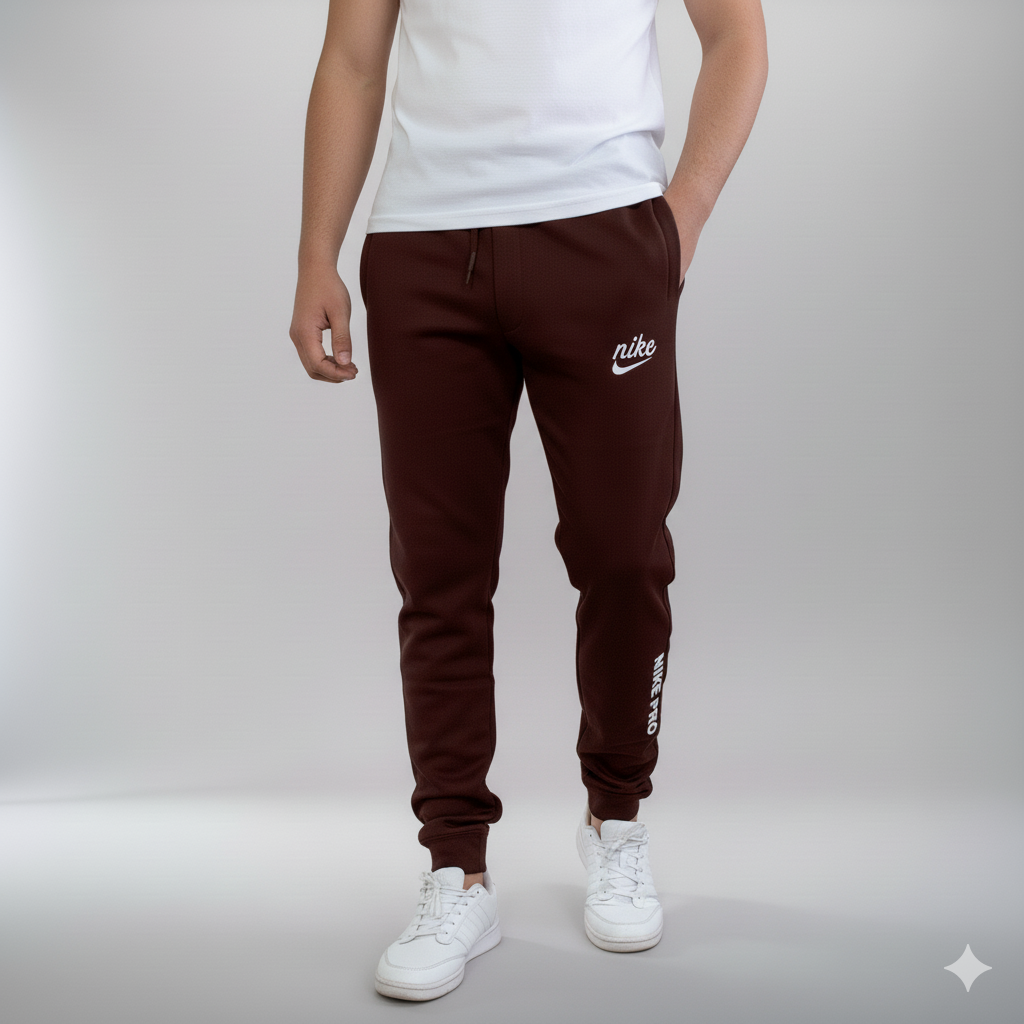Winter Premium Nik Scuba Trousers | Maroon