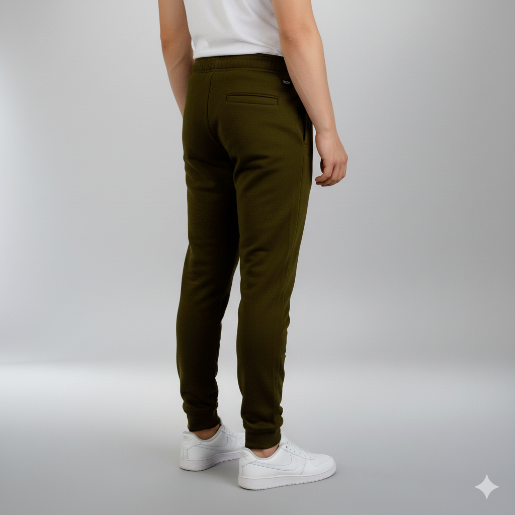 Winter Premium Nik Scuba Trousers | Dark Green