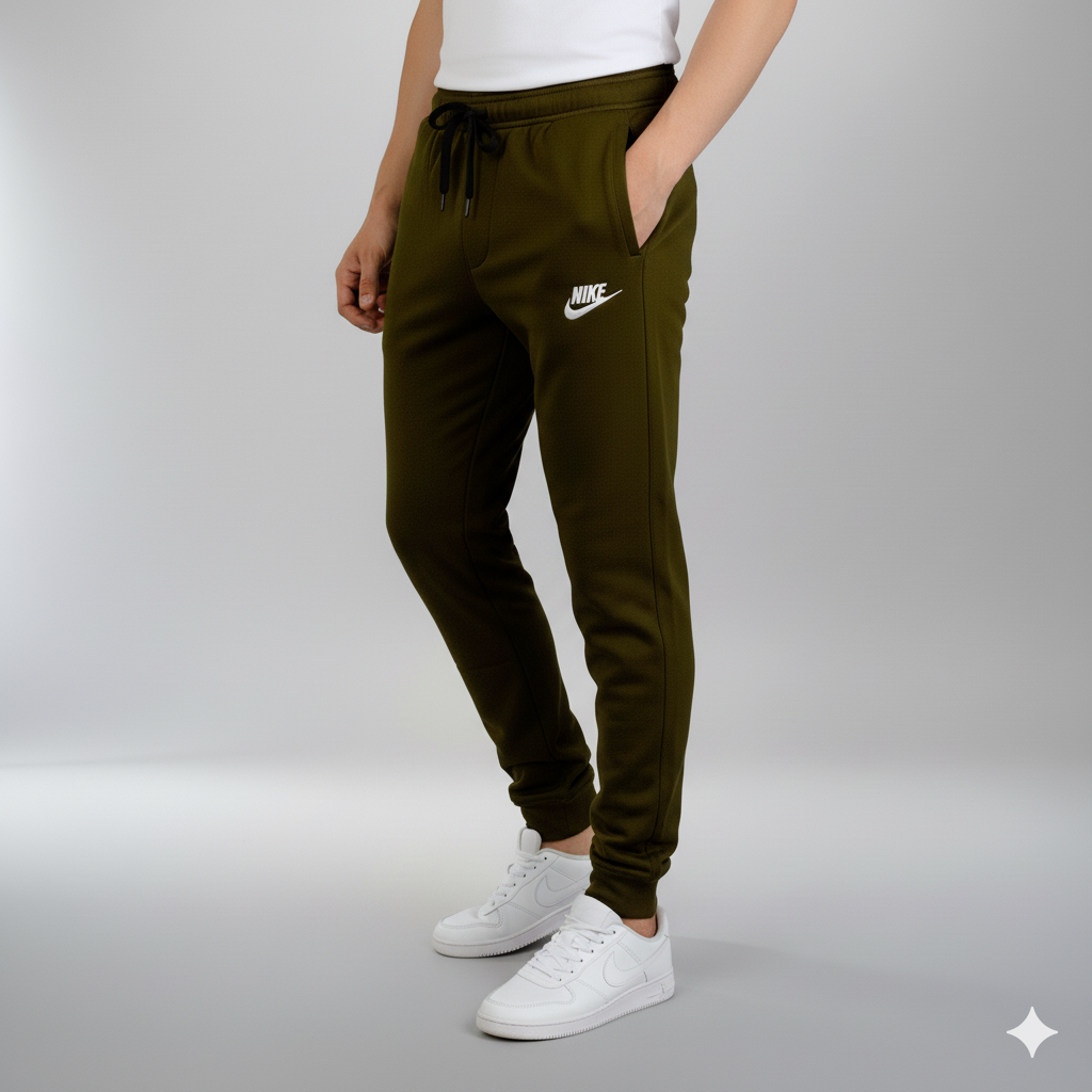 Winter Premium Nik Scuba Trousers | Dark Green