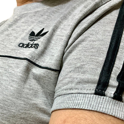 Adi Summer Terry Jersey Tracksuit | Light Grey