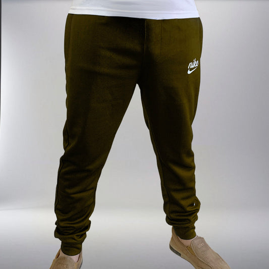 Premium Nik Scuba Trousers | Dark Green