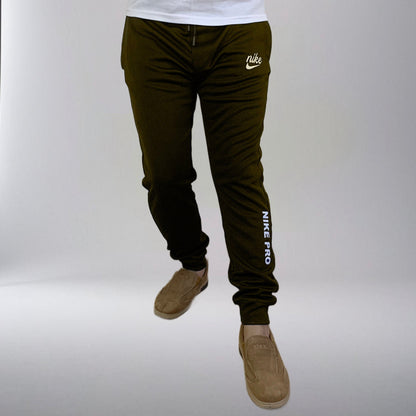 Premium Nik Scuba Trousers | Dark Green