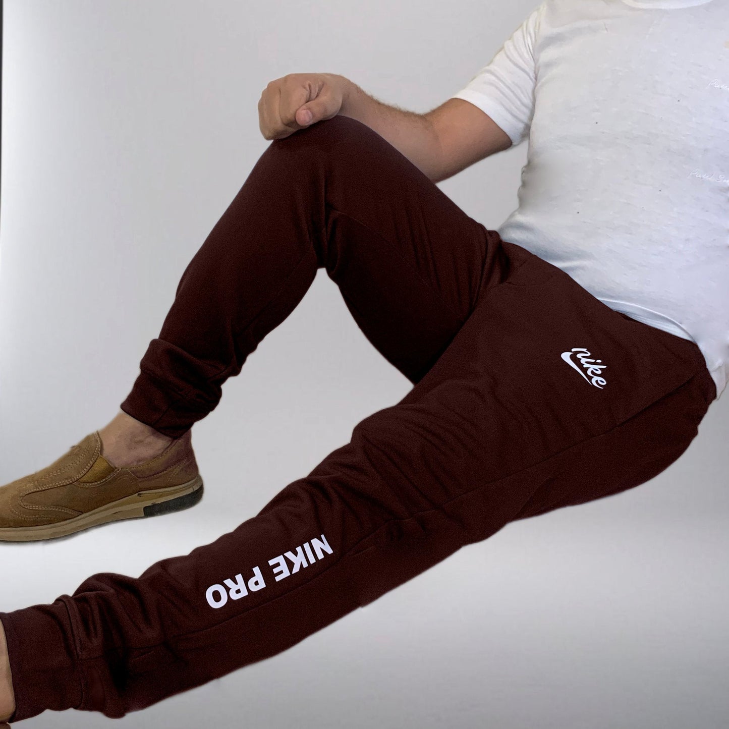 Premium Nik Scuba Trousers | Maroon
