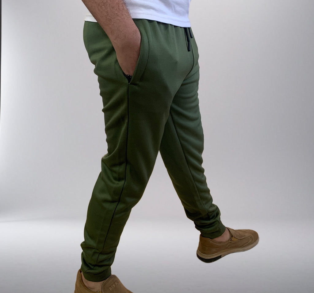 Winter Premium Nik Scuba Trousers | Green
