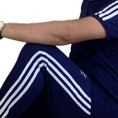 Adi Terry Jersey 3-Stripe Tracksuit | Blue