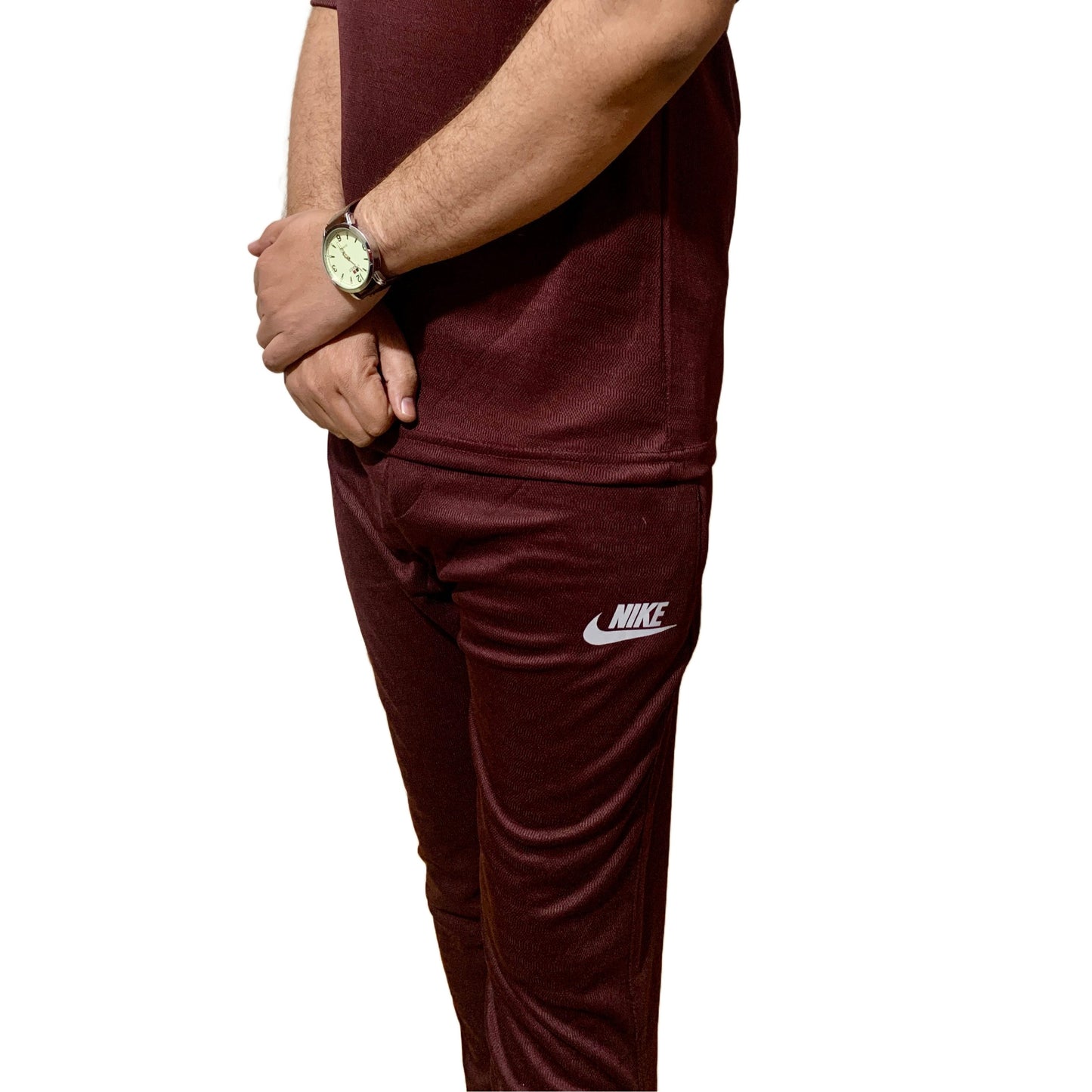 Tracksuit Nik Fish Fabric | Maroon
