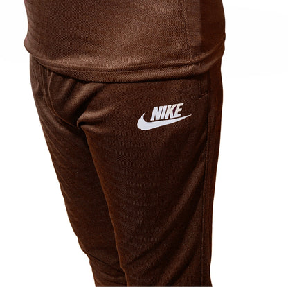 Tracksuit Nik Fish Fabric | Brown